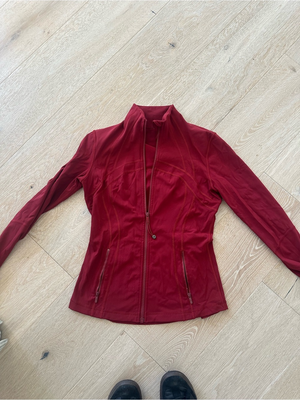 Lululemon Women’s Red Zip-Front Jacket